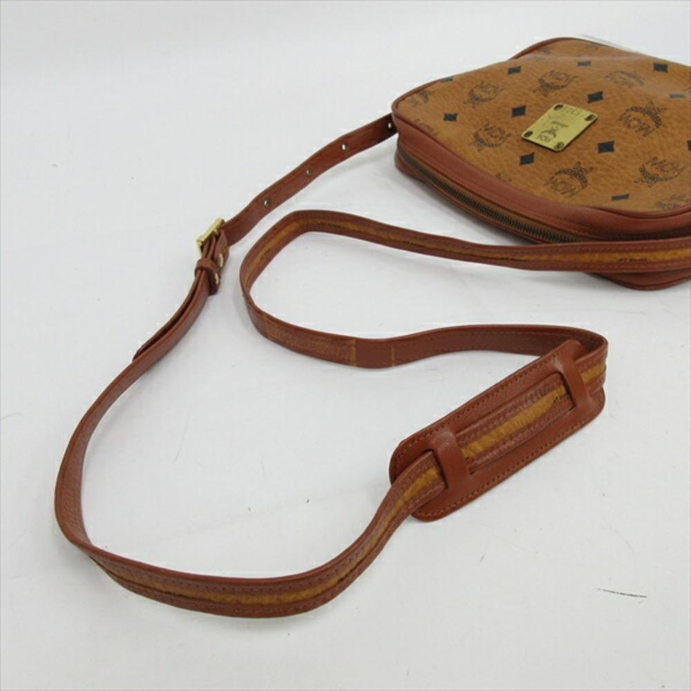 MCM Logo Crossbody Bag Brown - Picture 5 of 9